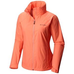 Women’s Columbia Switchback II Orange Rain Jacket